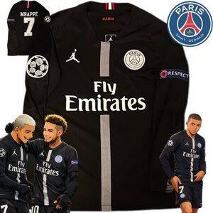 Kylian Mbappe 2018-2019 Soccer Jersey-Champions League Edition